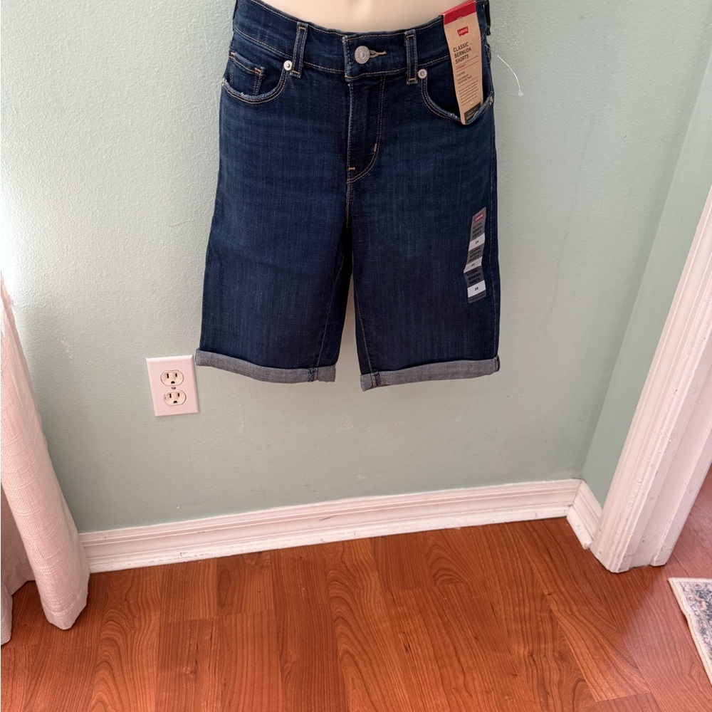 Levi's Classic Indigo Bermuda Shorts